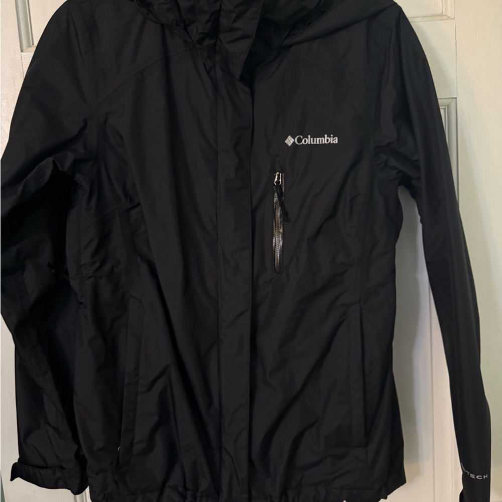 Columbia Omni-Tech Hooded Rain Jacket, XS
